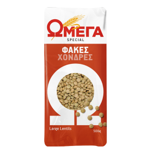 Omega grove linzen, 500 gr