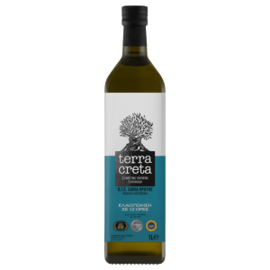 Terra Kreta extra virgin olijfolie, 1 liter terra creta