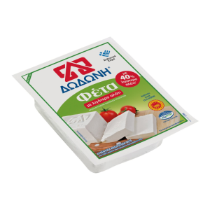 Dodoni feta 40% minder zout, 400 gr