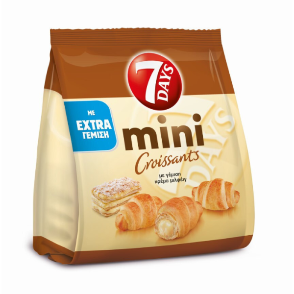 7 days croissant mini met mille-feuille, 107 gr
