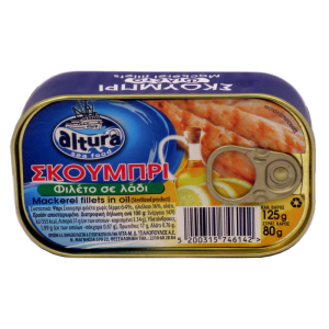 Altura makreel in zonnebloemolie, 125 gr