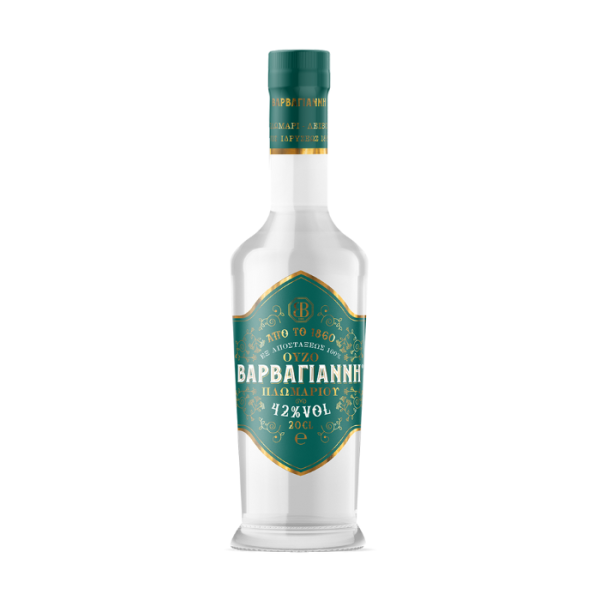 Barbayani ouzo groen, 200 ml