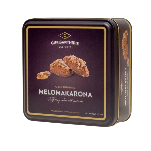 Chrisantides melomakarouna in blik, 680 gr
