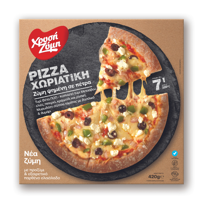 Chryssi Zymi pizza choriatiki, 420 gr Chryssi Zymi pizza choriatiki, 420 gr