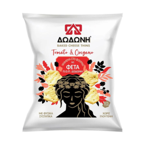 Dodoni cheese thins tomaat oregano, 50 gr