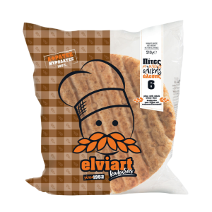 Elviart pita volkoren per 6 stuks