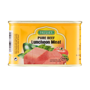 Freshly luncheon meat rundvlees, 200 gr
