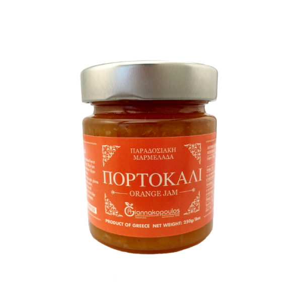 Giannakopoulos marmelade van sinaasappel, 250 gr