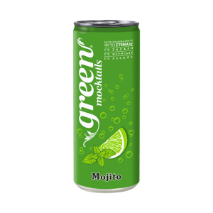 Green mocktail mojito, 330 ml