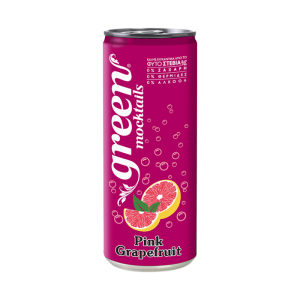 Green mocktail pink grapefruit, 330 ml