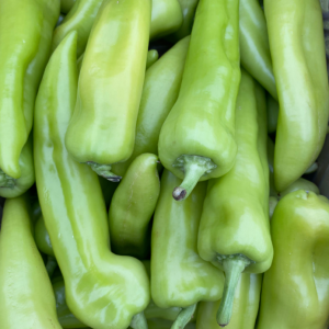 Griekse groente en fruit – Griekse groene punt paprika