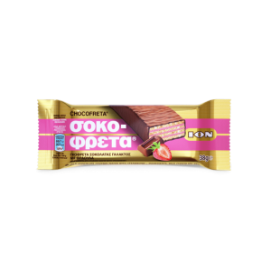 Ion Chocofreta met melkchocolade en aardbei, 38 gr