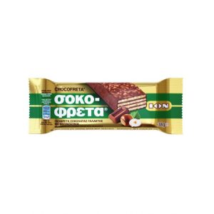 Ion Chocofreta met melkchocolade en hazelnoot, 38 gr