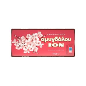 Ion melkchocolade met amandel, 100 gr