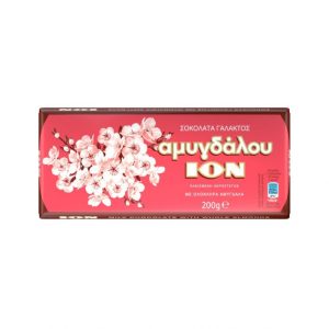 Ion melkchocolade met amandel, 200 gr