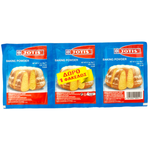 Jotis baking powder (3 zakjes van 20 gr), 60 gr