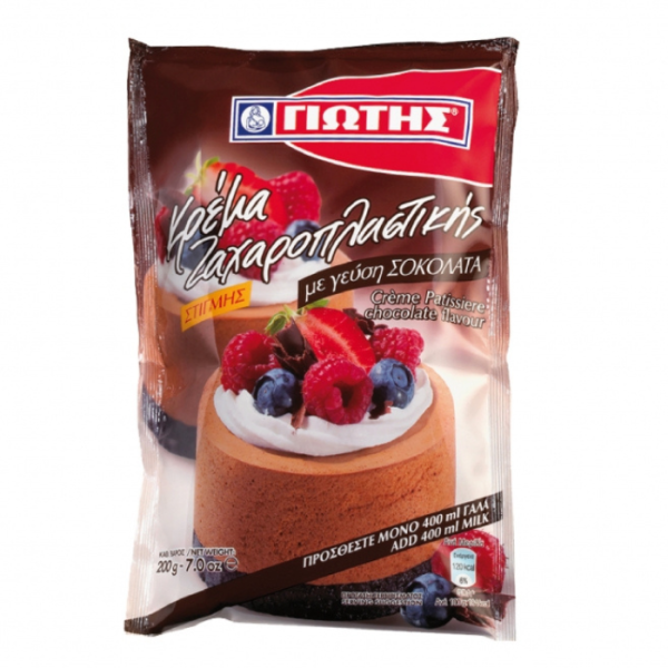 Jotis banketbakkersroom met chocolade, 200 gr