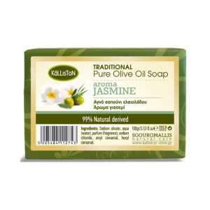 Kalliston jasmijn olijfolie zeep, 100 gr