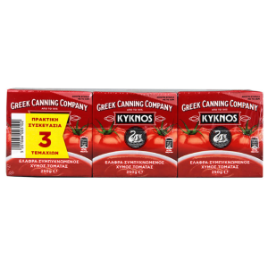 Kyknos pomodoro passato, 3 x 250 gr