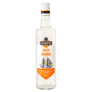 Loukatos ouzo met sinaasappel, 500 ml