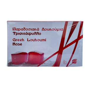 Loukoumi met roze blaadjes, 500 gr