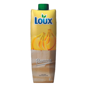 Loux bananensap, 1 liter
