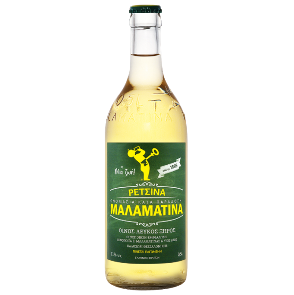 Malamatina retsina, 500 ml