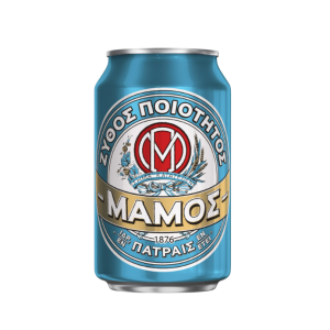 Mamos blikje bier, 330 ml