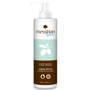 Messinian Spa face wash met sinaasappel en komkommer, 300 ml