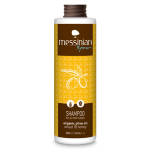 Messinian Spa shampoo met honing en tarwe, 300ml