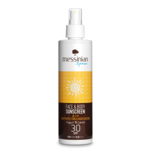 Messinian Spa zonnebrandspray SPF30, 250 ml