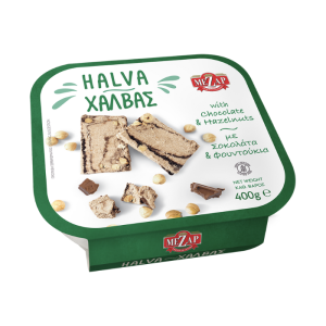 Mezap halva met hazelnoten en chocolade, 400 gr