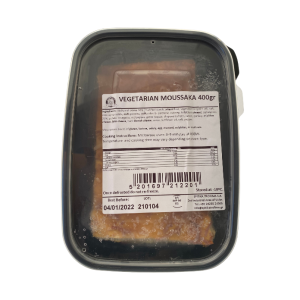 Moussaka vegetarische maaltijd, 400 gr