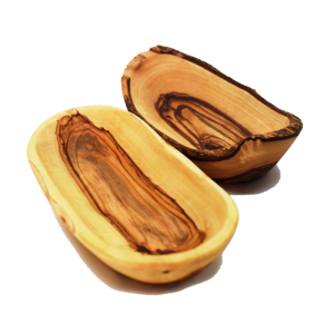 Olijfboomhout - klein handgemaakt schaaltje - 12 cm