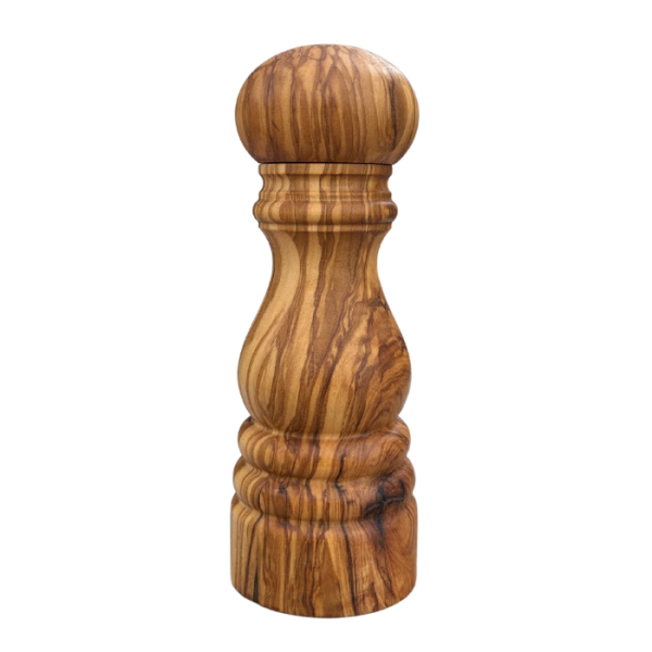 Olijfboomhout - peper en zout molen - 17 cm