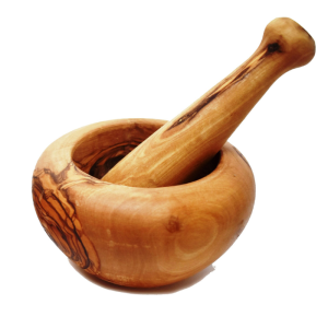 Olijfboomhout - vijzel - 14 cm