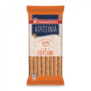 Papadopoulou broodstengel met sesam, 130 gr