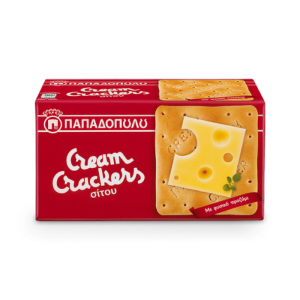 Papadopoulou Cream Crackers, 140 gr