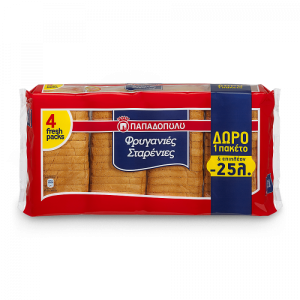 Papadopoulou krokante crackers, 510 gr
