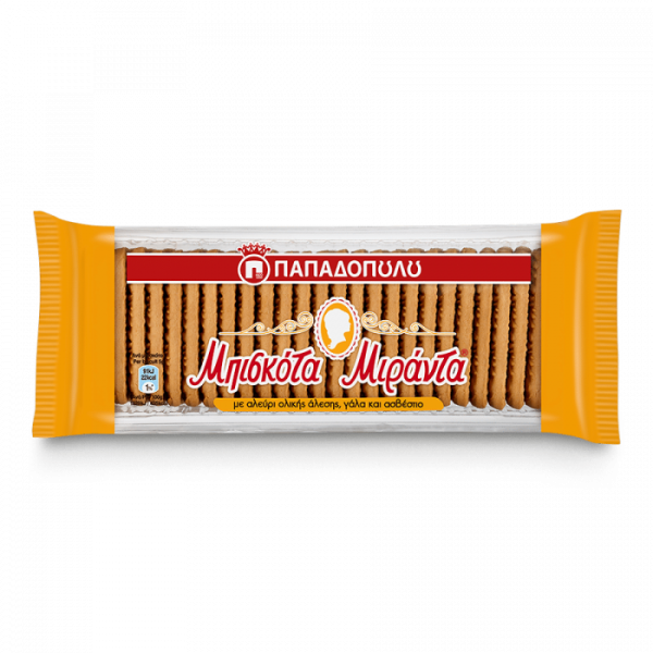 Papadopoulou Miranda koekjes volkoren, 270 gr