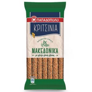 Papadopoulou volkoren broodstengel met sesam, 200 gr