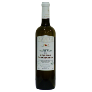 Papaioannou assyrtiko, 750 ml biologische Griekse wijn