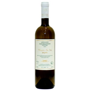 Papaioannou assyrtiko gerijpt, 750 ml biologische Griekse wijn