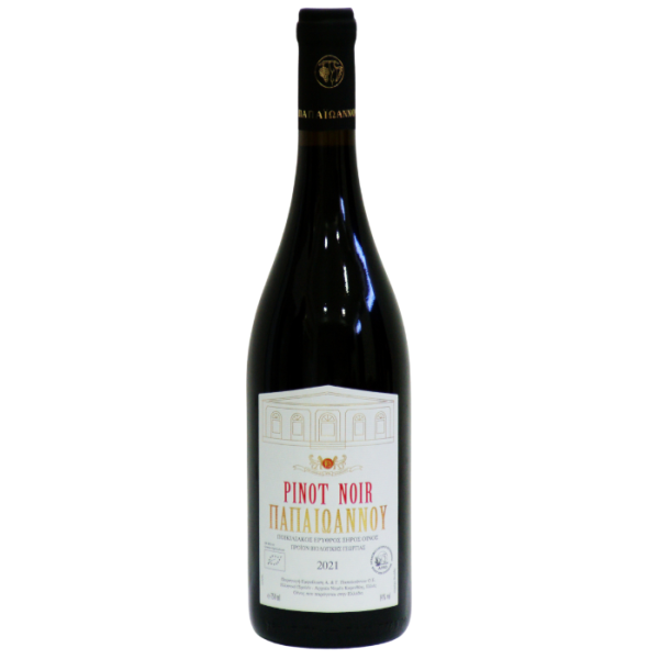 Papaioannou Pinot noir, 750 ml biologische Griekse wijn