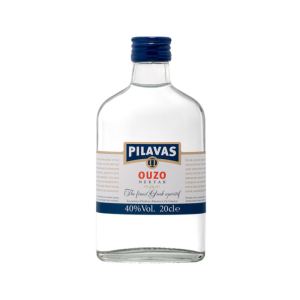 Pilavas ouzo heupfles, 200 ml