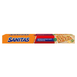 Sanitas bakpapier met anti-aanbaklaag, 8 meter
