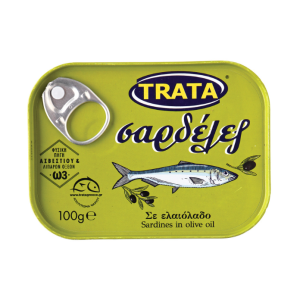 Trata sardientjes in olijfolie, 100 gr