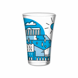 Ouzo glas - Akropolis