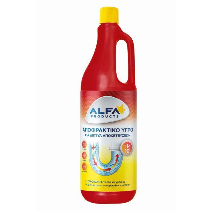 Alfa ontstopper, 1 liter Alfa ontstopper, 1 liter