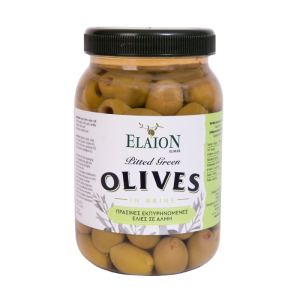 Eleon groene olijven zonder pit, 1 kg
